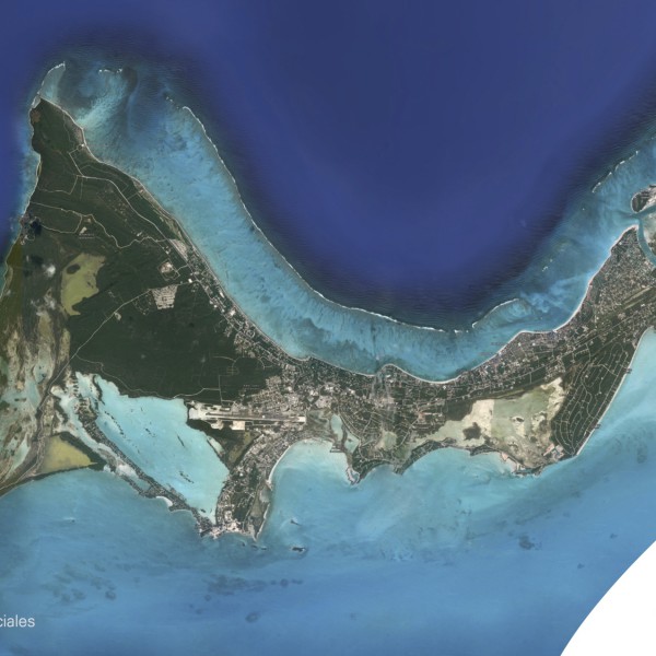Luxury villas Location, Blue Cay Estate, Providenciales Map